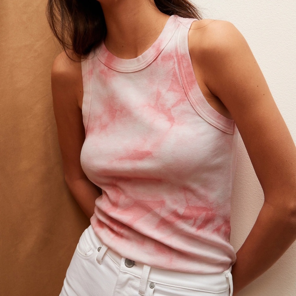 Tie dye purple tank top in size small. NWT!